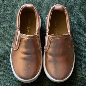 Freshly picked rose gold slip on size 8